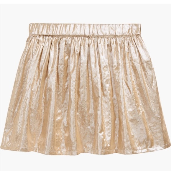 Mini Boden Other - Mini Boden Sz 5-6Y Gold Party Skirt